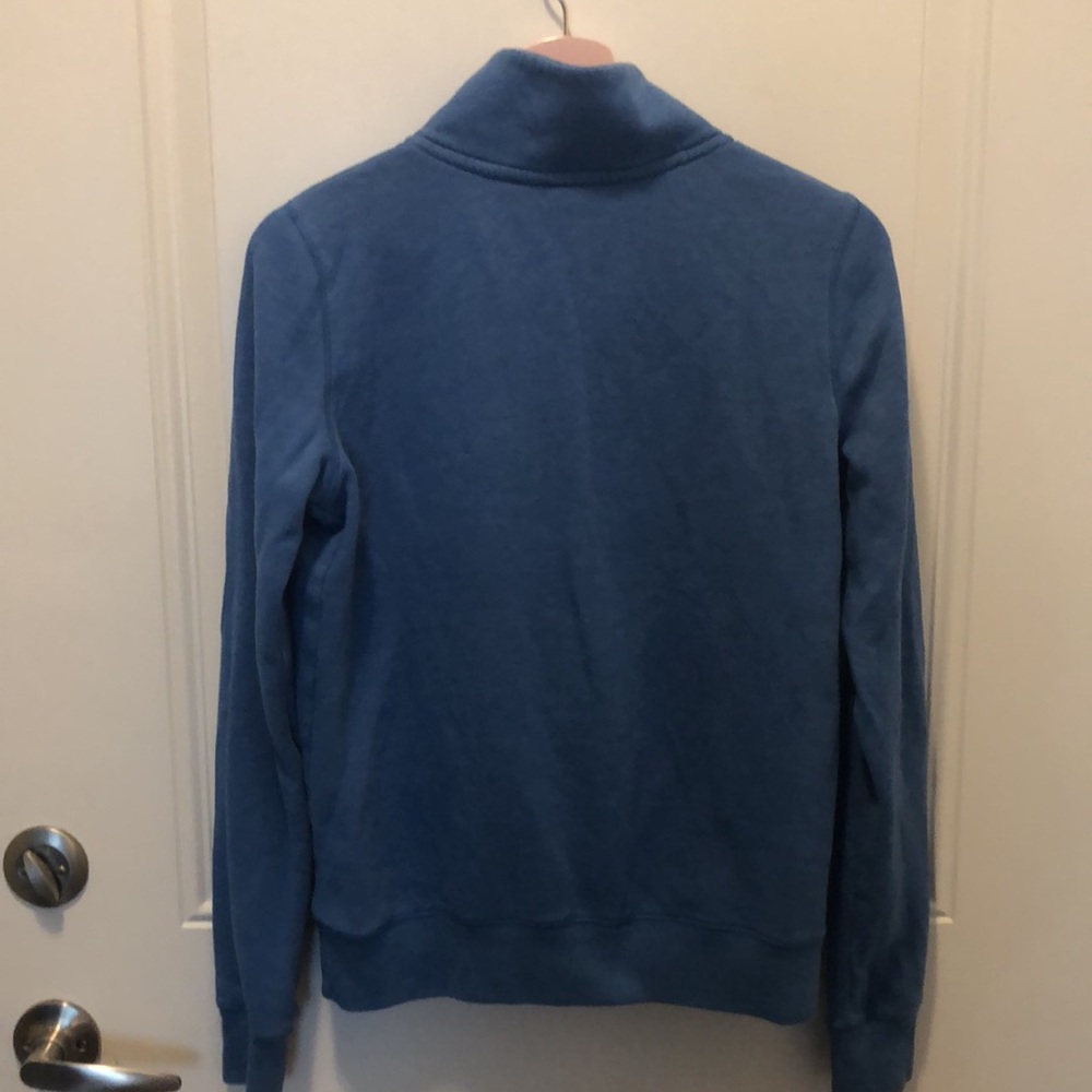 Nice blue 💙 PINK quarter zip sweatshirt. - Picture 3 of 3
